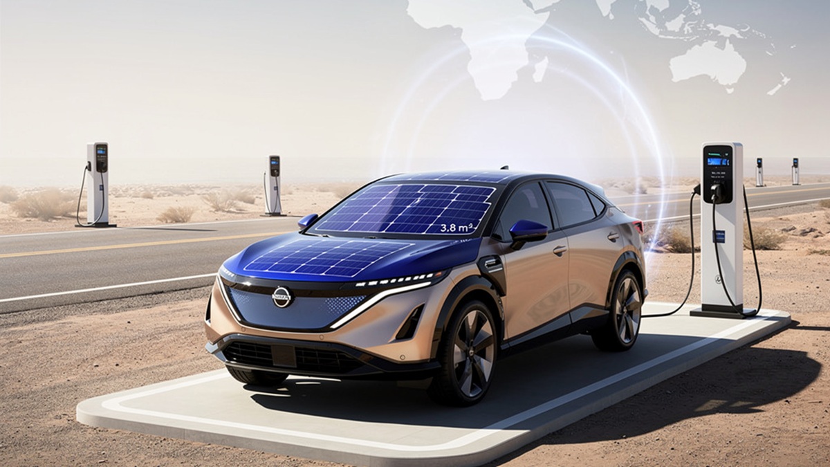 Nissan Ariya Solar: Güneş Enerjisiyle Kendi Kendini Şarj Eden Devrim Niteliğinde Otomobil